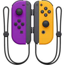 任天堂（Nintendo） Switch OLED主机日版游戏机 续航加强版ns掌机新款 Joy-Con紫橙手柄