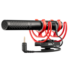 RODE 罗德  VideoMic NTG 枪式麦克风直播录音采访VLOG相机手机专业指向性收音话筒（官方标配）
