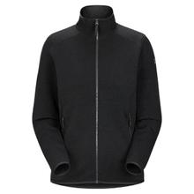 ARC'TERYX 始祖鸟 Kyanite夹克 保暖多功能拉伸抓绒外套 女半拉链黑色Black