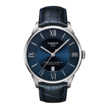 天梭（TISSOT）瑞士手表 杜鲁尔系列腕表 皮带机械男表 T099.407.16.048.00