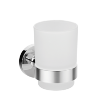 汉斯格雅（Hansgrohe）汉斯格雅（Hansgrohe）罗格斯系列浴室玻璃牙刷杯