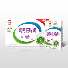 88VIP会员：yili 伊利 【限时抢】伊利旗舰店高钙低脂牛奶250ml*21盒整箱牛奶早餐家庭