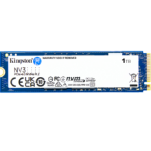 PLUS会员:  金士顿 1TB SSD固态硬盘 M.2(NVMe PCIe 4.0×4) NV3系列 读速6000MB/s