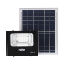 雷士（NVC）太阳能灯户外投光灯庭院路灯高亮聚光遥控光控感应900lm+照约35㎡