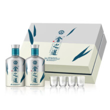 预售：舍得 舍之道 天道 52度 浓香型白酒 500ml*2瓶 礼盒装