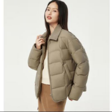 9日20：00开始：tanboer 坦博尔 周也同款24新款羽绒服女 TBF330226D 颜色任选