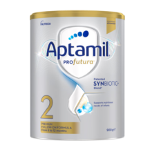 爱他美（Aptamil）澳洲白金版婴幼儿配方奶粉900g 含DHA叶黄素 新西兰澳爱原装进口 【2段1罐】保质期26年9月