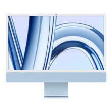 Apple/苹果AI笔记本/2023款 iMac 24英寸蓝色 4.5K屏M3(8+10核)16G 512G一体式电脑Z19L0005Z【定制】