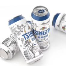 TSINGTAO 青岛啤酒 精酿白啤 浓郁麦香全麦酿造500ml*12听