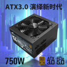 长城（Great Wall）额定750W X7金牌全模电脑电源（ATX3.1标准/原生PCIe5.1接口/漏电监测/全电压/单路12V/自动启停）