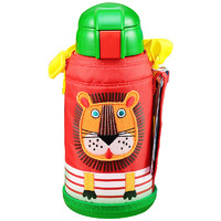 TIGER 虎牌 MML-C06C-EL 儿童吸管保温杯 600ml 小狮子