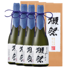 京东百亿补贴：Dassai 獭祭 二割三分 纯米大吟酿 清酒 720ml*4瓶 礼盒装
