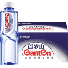 88VIP：百岁山天然矿泉水348ml*24瓶