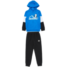 adidas 内里薄绒男中大童长袖套装