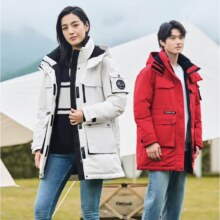 20点、坦博尔  羽绒服 中长款男女同款  多色可选