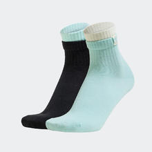 adidas 阿迪达斯 男女袜2024春新款袜两双装袜子休闲袜JE9283