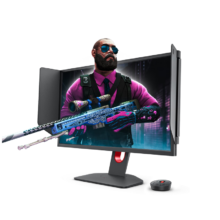 20点：ZOWIE GEAR 卓威奇亚 XL2540KE 电竞显示器 0.5ms响应 240Hz 24.5英寸