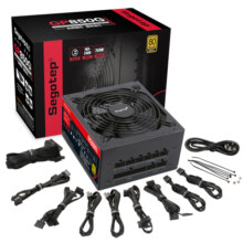 鑫谷（segotep）GP750W ATX3.0黑金全模组电源（日系主电容/原生PCIE5.0/80plus金牌/台式电脑主机箱电源）