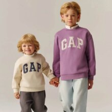 盖璞 Gap 男女童套头抓绒卫衣 多色可选