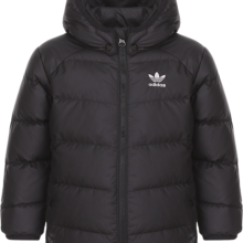 adidas三叶草 儿童连帽羽绒服