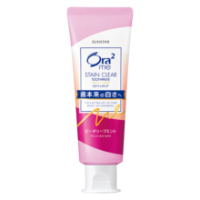 皓乐齿（Ora2）牙膏鲜桃薄荷140g 亮白护龈温和去烟渍减轻口臭 胖东来同款