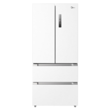 美的（Midea）508升大容量一级能效法式四开门双系统双循环除菌净味无霜家用冰箱大容量BCD-508WTPZM(E)白色