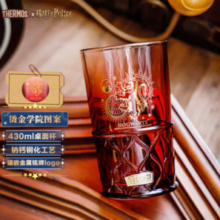 20点！THERMOS 膳魔师 哈利波特联名 玻璃杯 430ml 格兰芬多学院红色