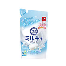 COW STYLE 牛乳石碱 滋润保湿沐浴露 肥皂香味 补充装360ml
