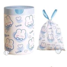 加厚抽绳式垃圾袋45*50cm 100只