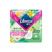 京东PLUS：薇尔 Libresse 植萃系列日用卫生巾 24cm*10片