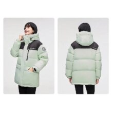 bosideng 波司登 冬情侣款 宽松连帽羽绒服