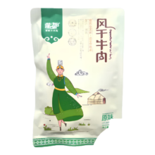 蒙都 风干牛肉干 70g 原味*3件