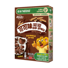 雀巢（Nestle）进口儿童零食可可味滋滋330g 早餐代餐巧克力儿童麦片即食全谷物