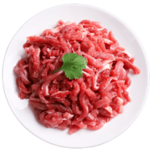 伊赛 国产炒菜牛肉丝600g/套(150g*4袋)谷饲 生鲜烧烤 冷冻