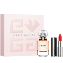 纪梵希（Givenchy）口红香水礼盒小羊皮306+淡香水彩妆套装圣诞礼物生日送女友