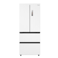 美的（Midea）M60超薄468法式四开门纯平全嵌底部散热一级能效无霜大容量家用冰箱MR-468WUFPZE国家补贴以旧换新