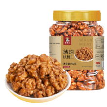 PLUS会员：老香农 新琥珀核桃仁 500g罐装