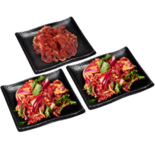 PLUS会员、限地区：齐味滋旅 牛肉烤肉食材 传统250g*2+腱子250g*1 拍3件