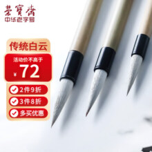 【全网低价】荣宝斋 毛笔套装 兼毫白云书法练字大中小楷 文房四宝国画字帖临摹成人初学者学生 传统白云套装
