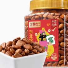 88VIP！喵满分 东北松子500g/罐