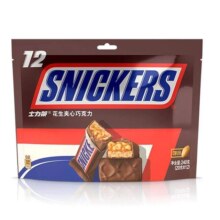 SNICKERS 士力架 花生夹心巧克力分享装240g