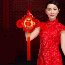 吉善缘 中国结福字挂件 1个