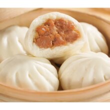 广州酒家 利口福 黑猪肉小笼包300g*3袋 36个
