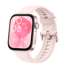 华为（HUAWEI）【咨询享优惠】华为手表watch fit3智能运动健康管理蓝牙通话NFC门禁交通支付送男女成人朋友 星云粉【甄选定制表带+精美表盘】