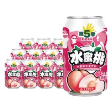 88会员：健力宝 水蜜桃/橙蜜味饮料310ml×6罐*2件