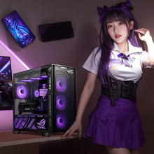 88VIP会员：ASUS 华硕 追影14代i5 14400F/RTX4060Ti/直播设计师电竞游戏台式电脑