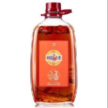 预售：劲牌  中国劲酒贺岁人参酒桶装蛹虫草黄精酒38度 4.5L 1桶 中国劲酒有实物浸泡