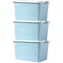 多用大号带盖收纳箱40# 3个