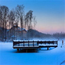 滑雪预售丨长白山万达国际度假区9店1晚+2大1小早餐滑雪温泉