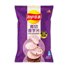 乐事 Lay's 香芋片 醇香海盐黑椒味 60克 膨化食品